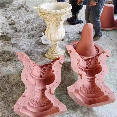अच्छी गुणवत्ता वाला प्लांटर मोल्ड फाइबरग्लास सिलिकॉन मोल्ड एससी-सी-36